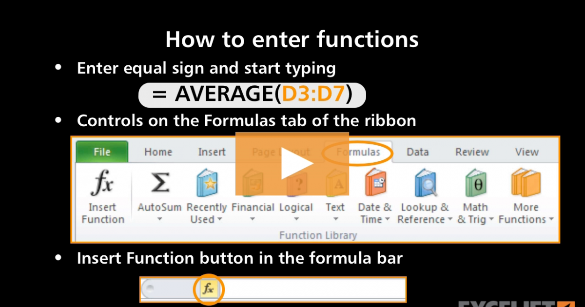 how-to-enter-functions-video-exceljet
